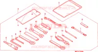 OUTIL pour Honda XL 1000 VARADERO de 2000