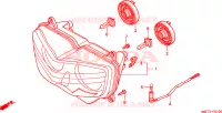 PHARE pour Honda XL 1000 VARADERO de 2000