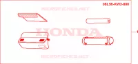 SACOCHE ENDURO DE GUIDON pour Honda XL 1000 VARADERO de 2000
