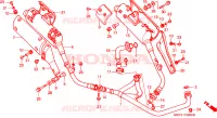SILENCIEUX D'ECHAPPEMENT pour Honda XL 1000 VARADERO de 2000