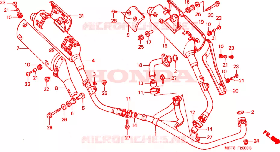 Tuyau De Raccordement Central Pour Silencieux Moto – Diamètre 51 Mm, Acier Inoxydable – Compatible Honda Varadero 1000 (1999-2014) – Pour Un échappement Plus Fluide Et Un Son Amélioré - 6