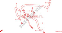 COMMANDE INJECTION D'AIR SOUPAPE pour Honda CBR 600 F4 de 2004