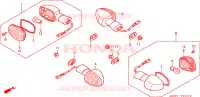 CLIGNOTANT(2) pour Honda CBR 600 S de 2001