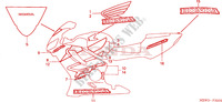 RAYURE(6) pour Honda CBR 600 F4 de 2001