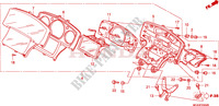 COMPTEUR(GL18007/8)(NAVIGATION) pour Honda GL 1800 GOLD WING ABS NAVI AIRBAG de 2007