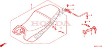 SELLE pour Honda CB 1100 X11 de 2000
