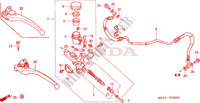 MAITRE CYLINDRE pour Honda VTR 1000 SP1 100CV de 2000