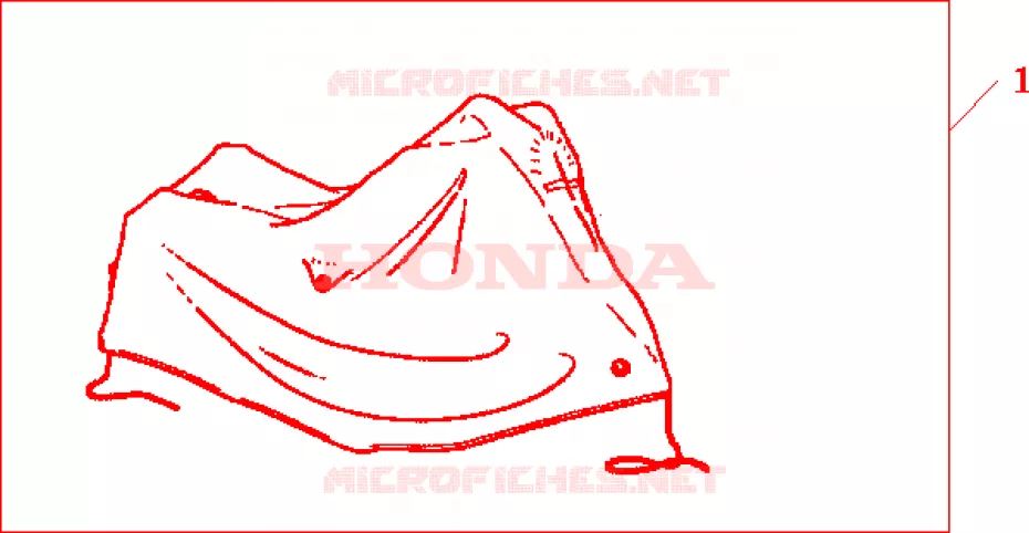 HOUSSE L Honda MOTO 1000 SP 2000  VTR1000SPY