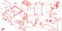 BATTERIE pour Honda VTX 1800 C de 2004