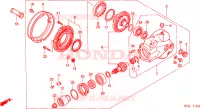 COUPLE CONIQUE pour Honda VTX 1800 C de 2004