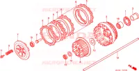EMBRAYAGE pour Honda VTX 1800 C de 2004
