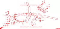 GUIDON   TE DE FOURCHE pour Honda VTX 1800 C de 2004