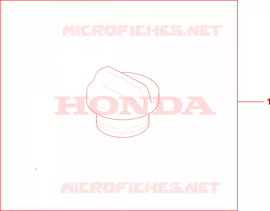 COUVERCLE FILTRE A HUILE CHROME Honda MOTO 1100 SHADOW 2003  VT1100C23