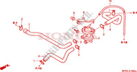 COMMANDE INJECTION D'AIR SOUPAPE pour Honda SHADOW VT 750 de 2001