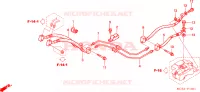 DURITE FREIN ARRIERE  pour Honda PAN EUROPEAN 1300 ABS de 2004