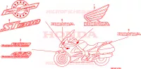 AUTOCOLLANTS pour Honda PAN EUROPEAN 1300 ABS de 2010