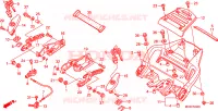 BARRES LATERALES GARDE BOUE ARRIERE pour Honda PAN EUROPEAN 1300 ABS de 2010