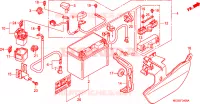 BATTERIE pour Honda PAN EUROPEAN 1300 ABS de 2010