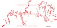 BEQUILLE pour Honda PAN EUROPEAN 1300 ABS de 2010