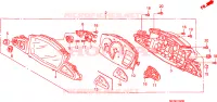 COMPTEUR pour Honda PAN EUROPEAN 1300 ABS de 2010