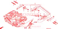 CORPS DE PAPILLON (PIECES CONSTITUTIVES) pour Honda PAN EUROPEAN 1300 ABS de 2010