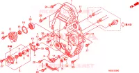 COUVERCLE DE CARTER MOTEUR pour Honda PAN EUROPEAN 1300 ABS de 2010