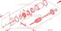 DEMARREUR pour Honda PAN EUROPEAN 1300 ABS de 2010