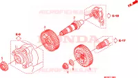 EMBRAYAGE   CHAINE SECONDAIRE   TRANSMISSION FINALE pour Honda PAN EUROPEAN 1300 ABS de 2010