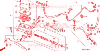 MAITRE CYLINDRE pour Honda PAN EUROPEAN 1300 ABS de 2010