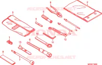 OUTIL pour Honda PAN EUROPEAN 1300 ABS de 2010