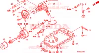 POMPE A HUILE   CARTER D'HUILE pour Honda PAN EUROPEAN 1300 ABS de 2010