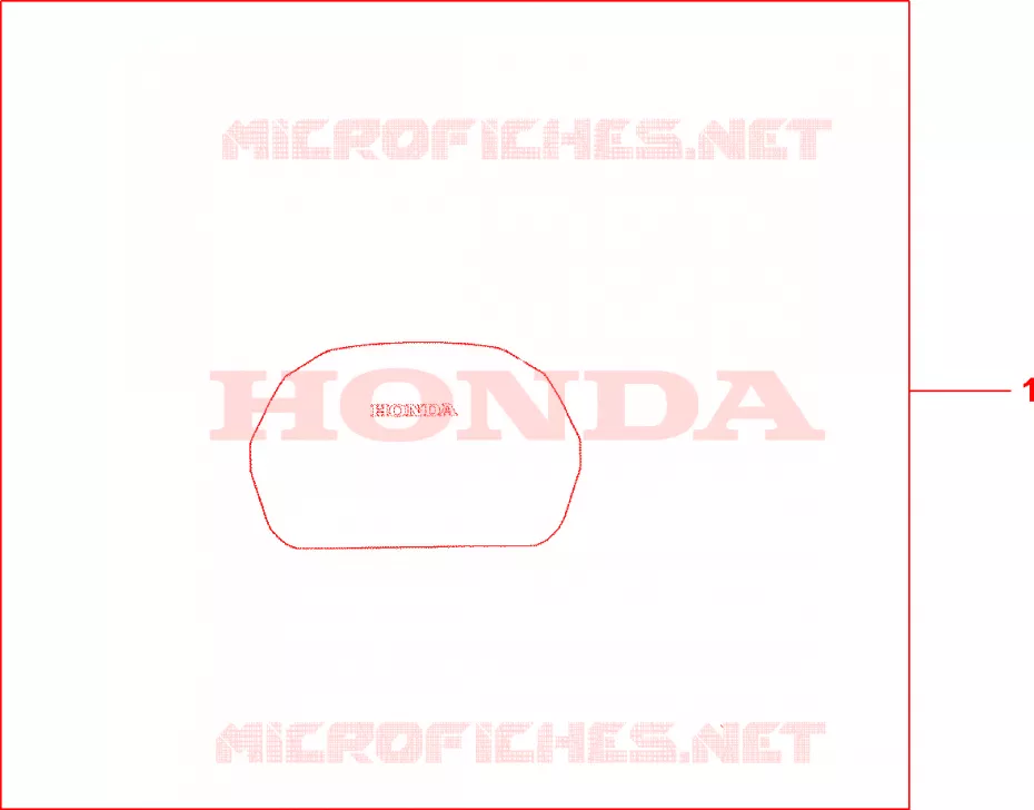 HOUSSE DE TOP CASE Honda SCOOTER 400 SILVERWING 2007  FJS400D7