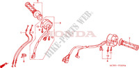 COMMODO   LEVIER   CABLE pour Honda VFR 800 VTEC ABS de 2005