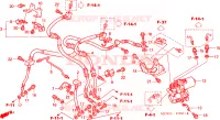 DURITE FREIN AVANT  pour Honda VFR 800 VTEC ABS de 2005