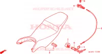SELLE pour Honda VFR 800 VTEC ABS de 2007