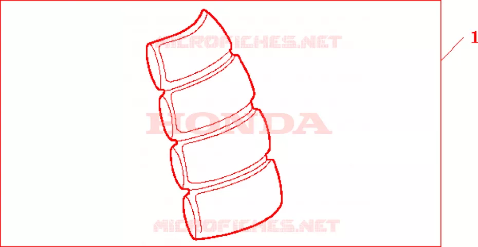 PROTECTION DE RESERVOIR Honda MOTO 900 HORNET 2003  CB900F3