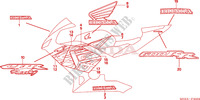 RAYURE(4) pour Honda CBR 600 RR de 2005
