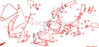 TETE DE FOURCHE (CBR600RR5/6) pour Honda CBR 600 RR de 2006