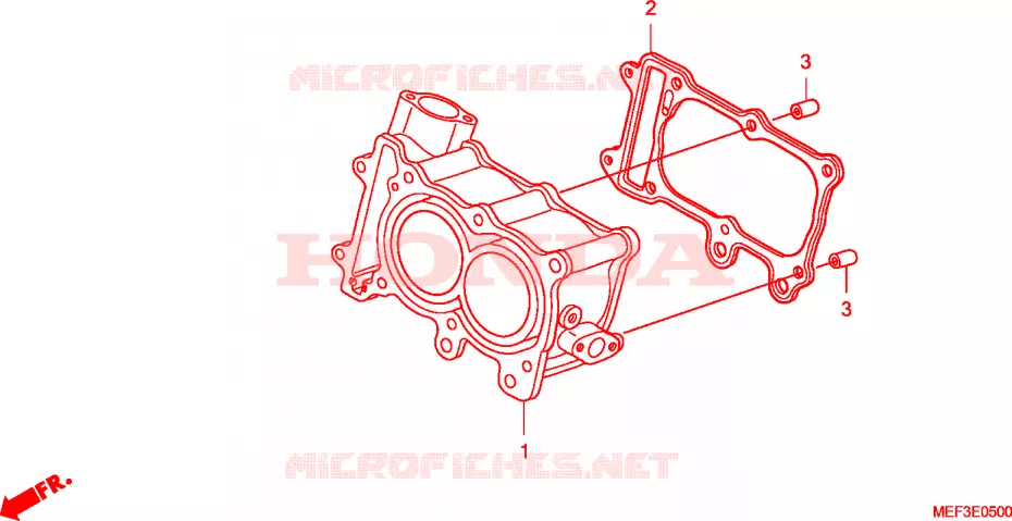 CYLINDRE Honda SCOOTER 400 SILVERWING 2012  FJS400D9