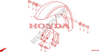 GARDE BOUE AVANT pour Honda SHADOW VT 750 AERO ABS de 2010