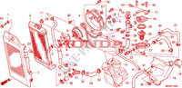 RADIATEUR pour Honda SHADOW VT 750 AERO ABS de 2008