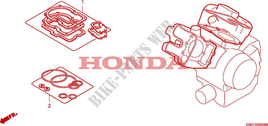 POCHETTE DE JOINTS A pour Honda SHADOW VT 750 ABS de 2008