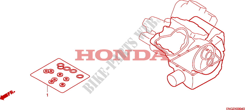 POCHETTE DE JOINTS B pour Honda SHADOW VT 750 AERO de 2009