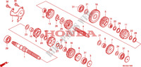 BOITE DE VITESSES pour Honda SHADOW VT 750 BLACK de 2011