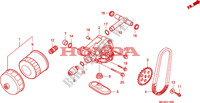 POMPE A HUILE pour Honda SHADOW VT 750 PHANTOM de 2011