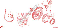 ROUE LIBRE DE DEMARREUR pour Honda SHADOW VT 750 BLACK de 2011