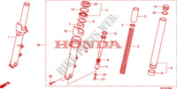 FOURCHE pour Honda 700 DN01 EASY RIDER de 2008
