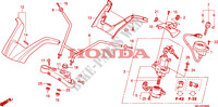 GUIDON   TE DE FOURCHE pour Honda 700 DN01 de 2009