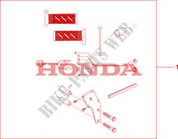 POIGNEES CHAUFFANTES pour Honda 700 DN01 de 2010