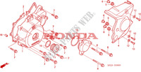 CARTER MOTEUR GAUCHE pour Honda CB 1300 BI COULEUR de 2005